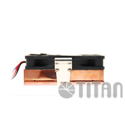 Disipador de Cobre y perfil bajo Socket A-370