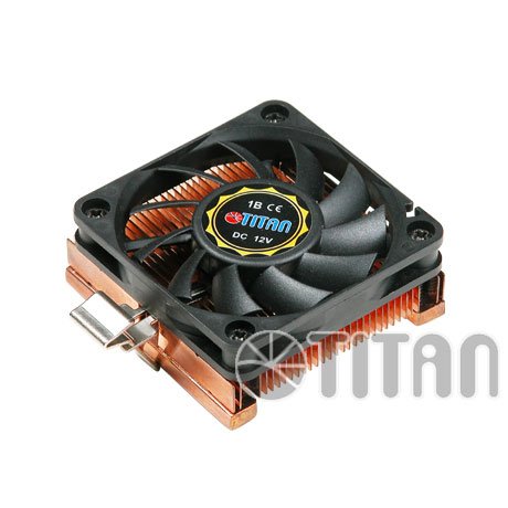 Disipador de Cobre y perfil bajo Socket A-370