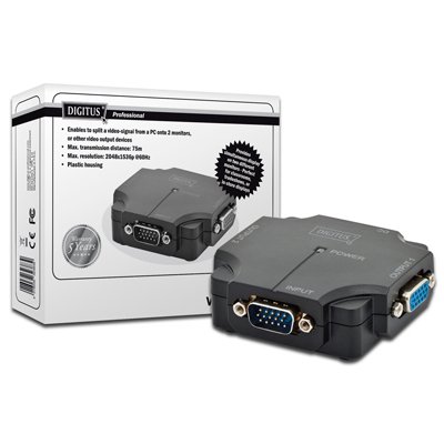 Multiplexor compacto SVGA 2 Puertos.