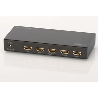 Multiplexor HDMI 4K de 4 puertos.