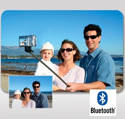 Soporte monopod selfie bluetooth para smartphone