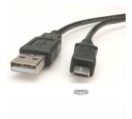 Cable USB 2.0 tipo A Macho - Micro USB tipo B 5 Pines Macho de 30 Cms.