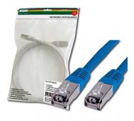 LATIGUILLO CAT-5E FTP DE 7 MTS. COLOR AZUL FABRICADO EN COBRE.