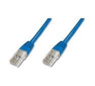 Latiguillo Cat-5e  DE 5 Mts. color AZUL fabricado en Cobre.