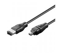 Cable FireWire IEEE1394 de 4 a 6 pines Macho / Macho de 3 Mts.