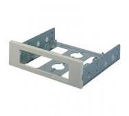 Adaptador de formato de 3.5' a 5,25' con frontal abierto de 3,5' Color BEIGE