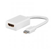 Adaptador Mini DisplayPort Macho - HDMI Hembra de 19 Cms.