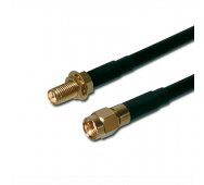 Cable de antena Wireless RP/SMA Macho / Hembra de 2 Mts.