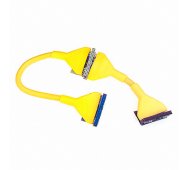 Cable Redondo IDE Ultra DMA 100 para 2 HDD de 40 Pines 60 Cms.