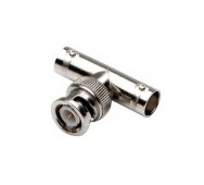 Conector BNC tipo T para cable RG58 y RG59