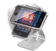 Soporte de sobremesa de aluminio para iPhone 4 /4S.