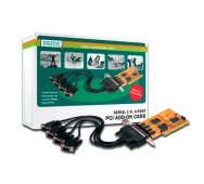 Tarjeta PCI 4 Puertos Serie UART 16c550.